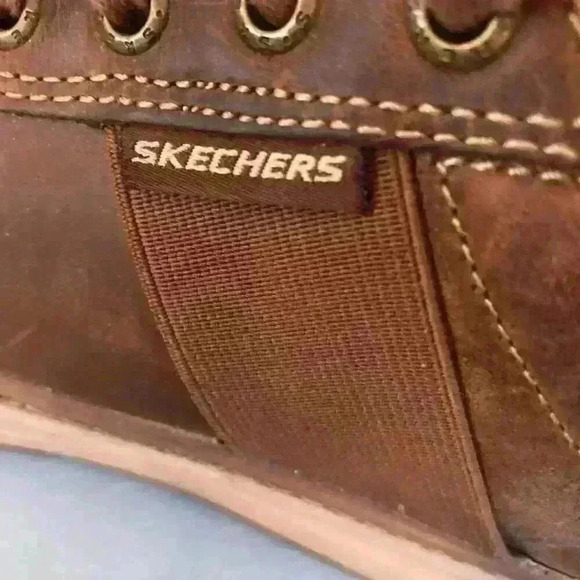 Skechers Moreno Winsor Lace Up Oxford  100% Leather size 8.5 - Picture 10 of 11